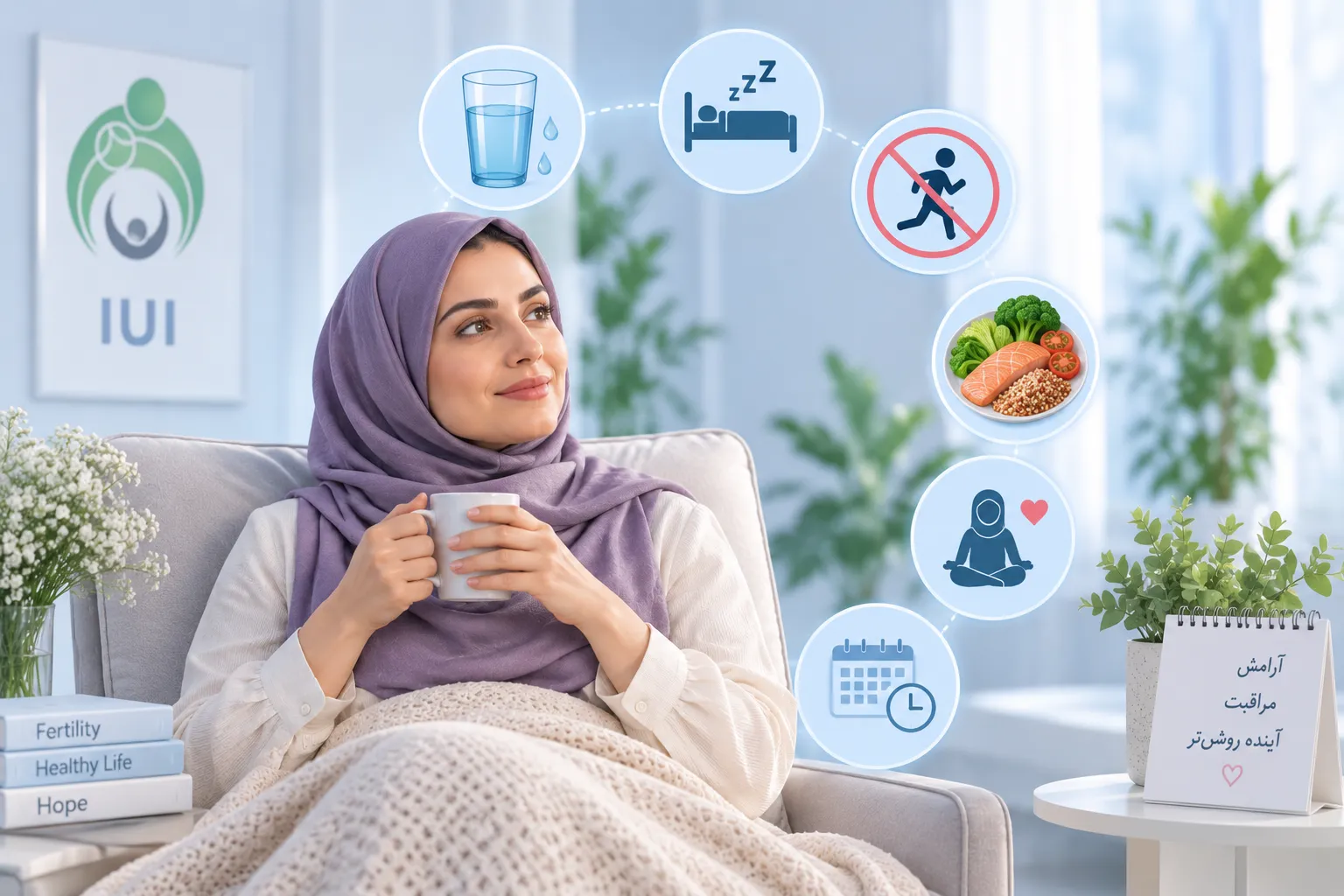 مراقبت‌های بعد از IUI و سبک زندگی مناسب